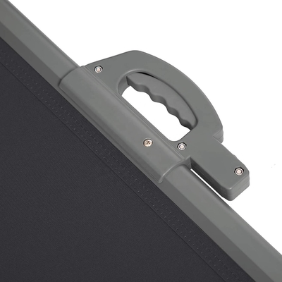 Retractable Aluminum Housing and Support for 160*300cm Polyester Fabric Lateral Sunshade