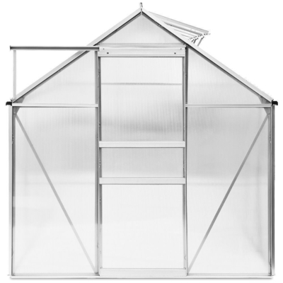 Not Coated Frame Finishing 6ft X 8ft Large Garden Greenhouse for Outdoor Gardening