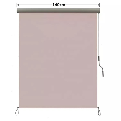 Balcony Sun and Privacy Protection Hand Crank Mechanism Vertical Outdoor Roller Blind