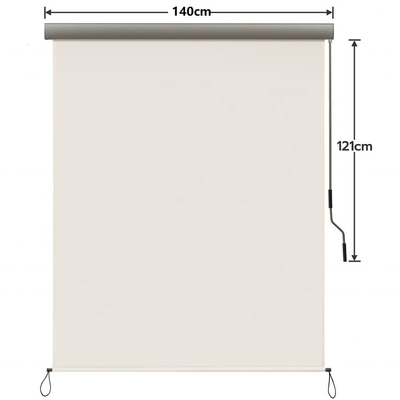 Manual Operation Aluminum Frame Outdoor Vertical Awnings for Window Balcony Sunshades