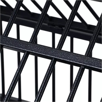 Black 38 Inch Heavy Duty Pet Cage for Large and Medium-Sized Dogs Stylish Design
