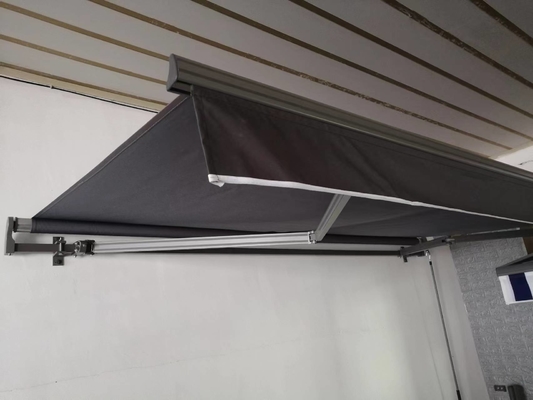 Sail Material Polyester Retractable Awning for Patio Balcony UV Water-Resistant Cover