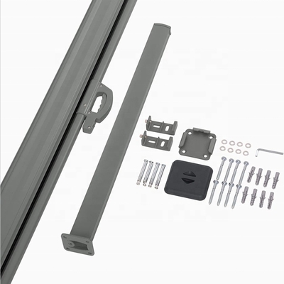 Extendable Aluminum Patio Side Screen Awning for Garden Privacy Divider 300CM Length