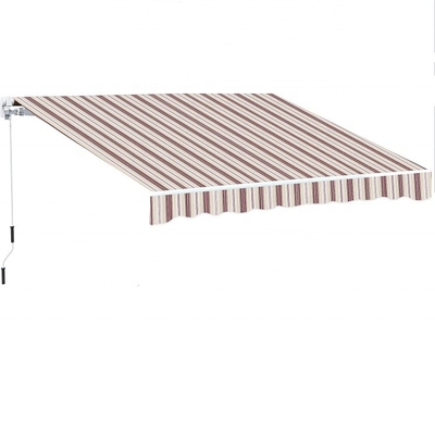 Anti-UV  Shade Caravan with Commercial Balcony Awnings and Door Shades