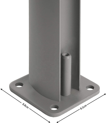 Powder Coating Sail Finishing Retractable Side Awning for Outdoor Patio Privacy Walls