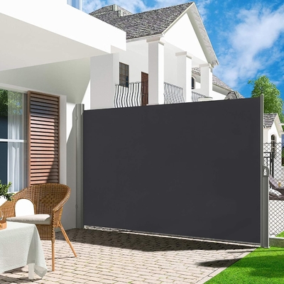 180x300 cm Retractable Side Awning Shade for Patio Garden Terrace Sunproof and Waterproof