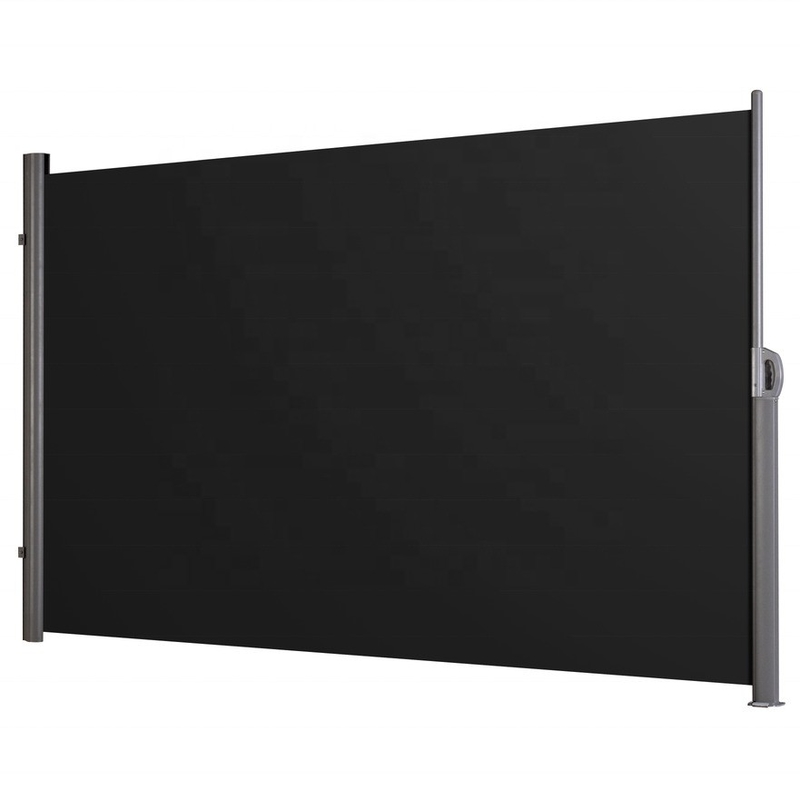 Beige Side Marquis Extendable 160/180/200x300 cm for Balcony Terrace Garden Opaque Side Roller Blind Windshield